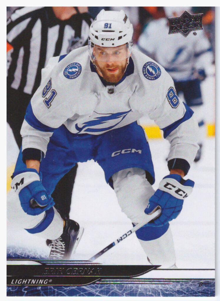 2024/25 Upper Deck Series 1 – Erik Černák Tampa Bay Lightnings 169