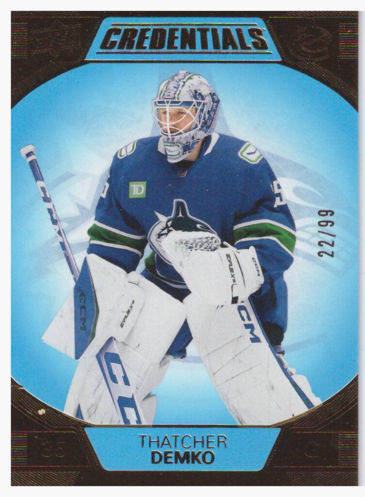 2022/23 Credentials – T.Demko Van 86   /99