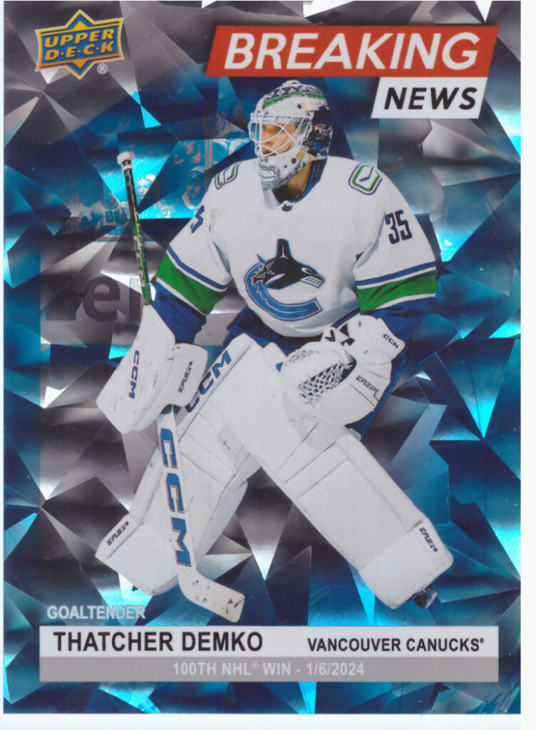 2024/25 Upper Deck Series 1 – T.Demko Van BN-20