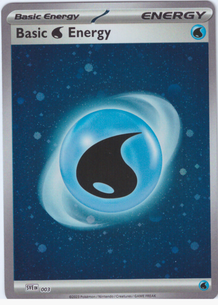 Scarlet & Violet 151 – Basic Water Energy 003