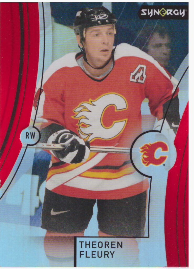2021/22 Synergy – Theo Fleury Calgary Flames 75