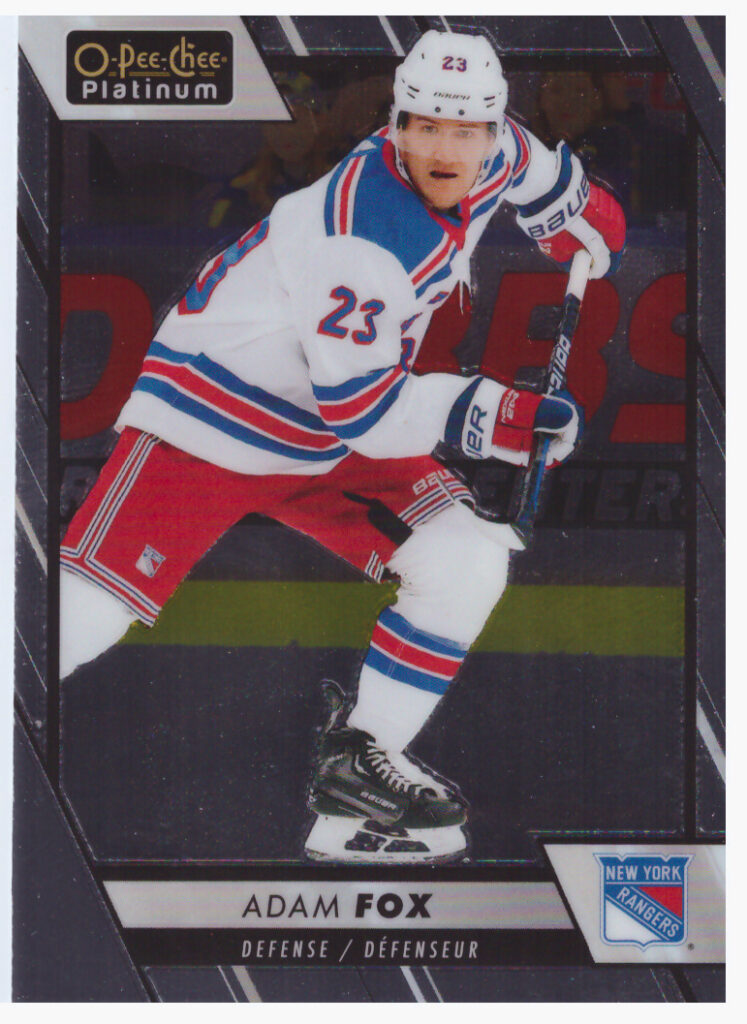 2023/24 O-Pee-Chee Platinum – A.Fox Nyr 45