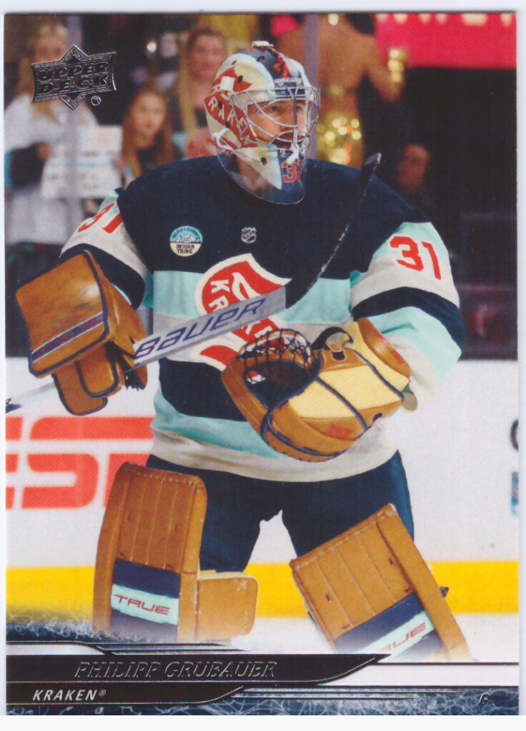 2024/25 Upper Deck Series 1 – P.Grubauer Sea 156