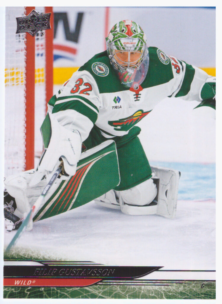 2024/25 Upper Deck Series 1 – F.Gustavsson Min 94