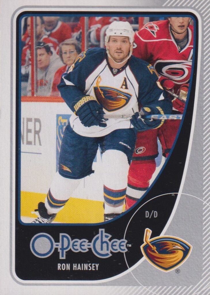 2010/11 O-Pee-Chee – R. Hainsey Atl 74
