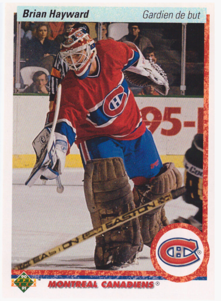 1990/91 Upper Deck – B.Hayward Mon 171