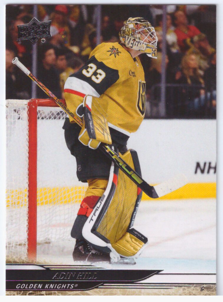 2024/25 Upper Deck Series 1 – Adin Hill Las Vegas Golden Knights 182