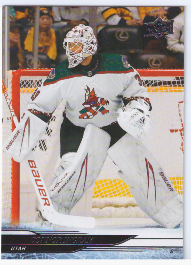 2024/25 Upper Deck Series 1 – Connor Ingram Utah 14