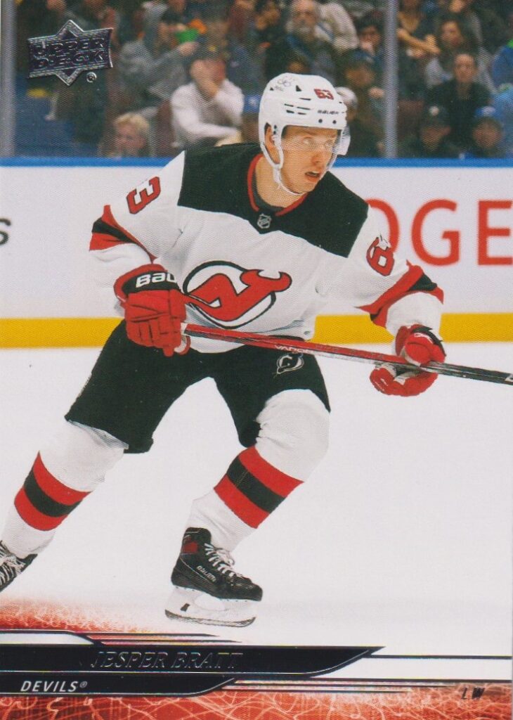 2024/25 Upper Deck Series 1 – J. Bratt Njd 110