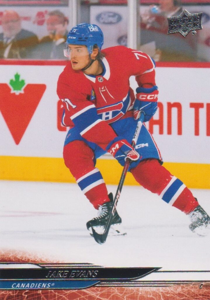 2024/25 Upper Deck Series 1 – J. Evans Mon 99