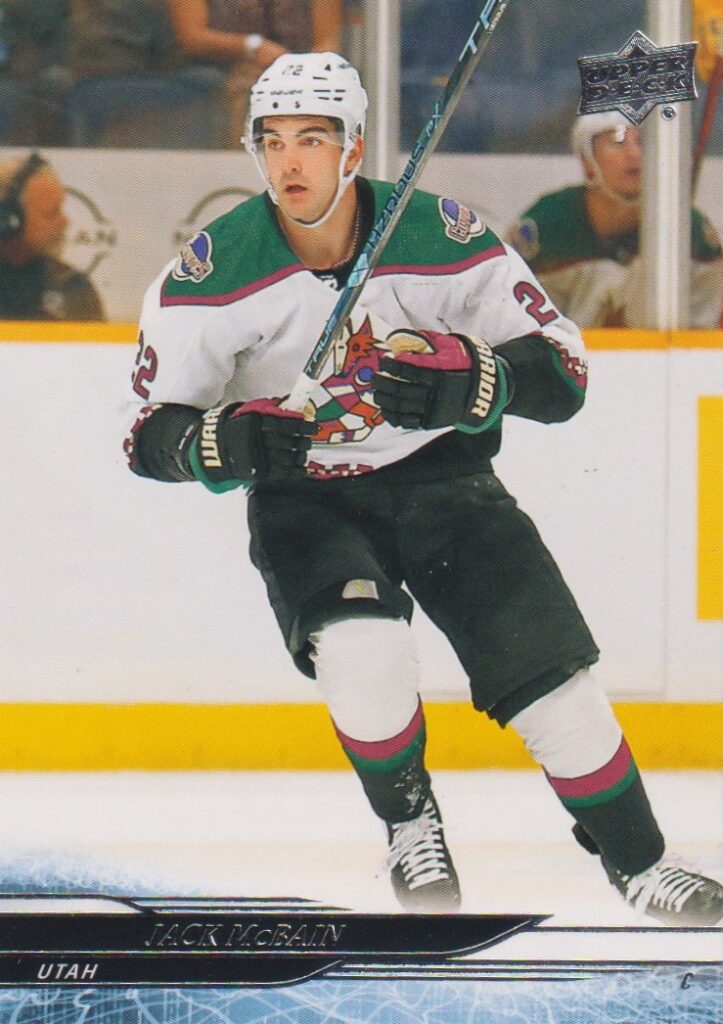 2024/25 Upper Deck Series 1 – J. McBain Utah 13