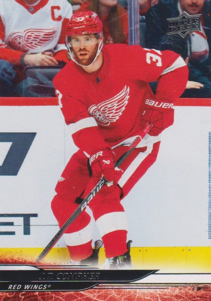2024/25 Upper Deck Series 1 – J. T. Compher Detroit Red Wings 69