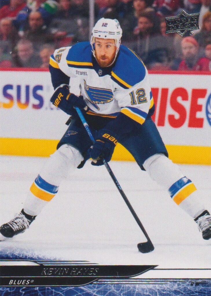 2024/25 Upper Deck Series 1 – Kevin Hayes St.Louis Blues 161