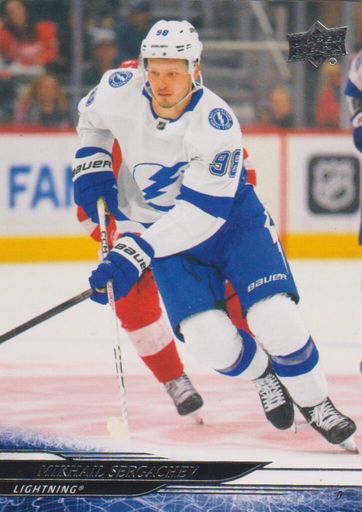 2024/25 Upper Deck Series 1 – M. Sergachev Tbl 165