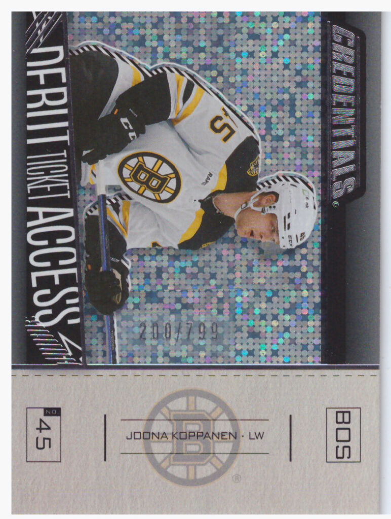 2023/24 Credentials – J.Koppanen Bos 142   /799