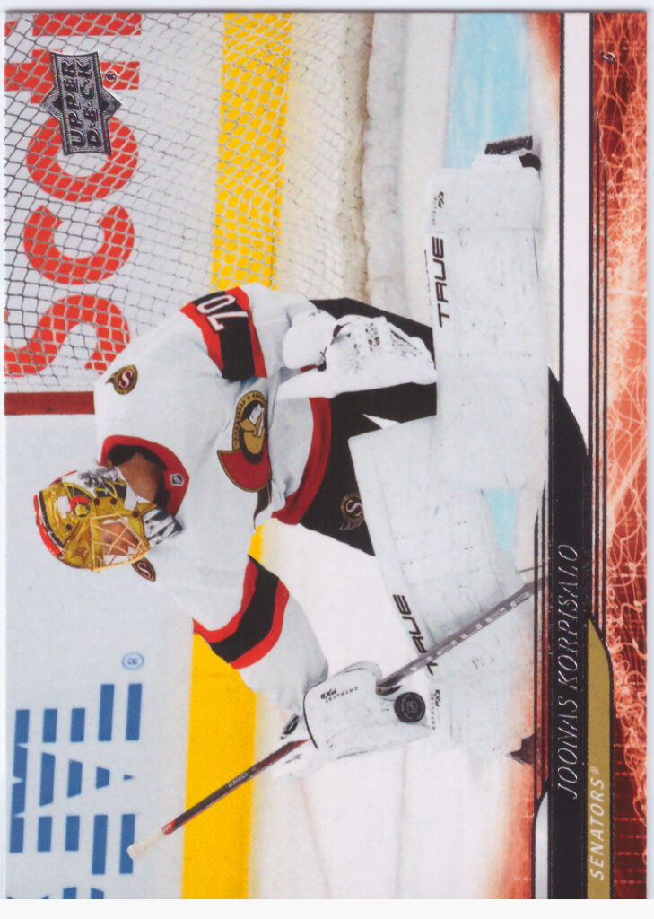 2024/25 Upper Deck Series 1 – J.Korpisalo Ott 130