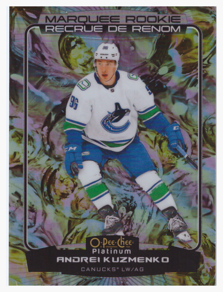 2022/23 O-Pee-Chee Platinum – A.Kuzmenko Van 295   /349