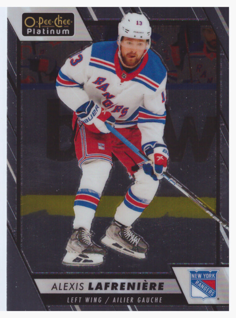 2023/24 O-Pee-Chee Platinum – Alexis Lafreniere New York Rangers 55