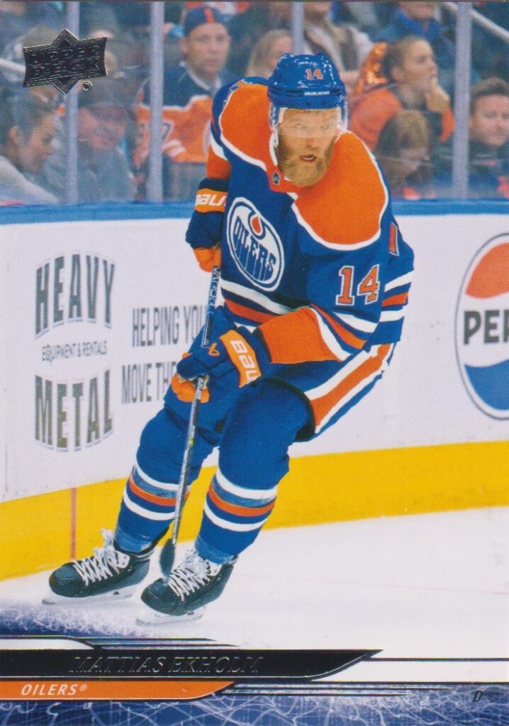 2024/25 Upper Deck Series 1 – M. Ekholm Edm 78