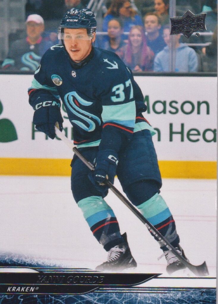2024/25 Upper Deck Series 1 – Yanni Gourde Seattle Kraken 154