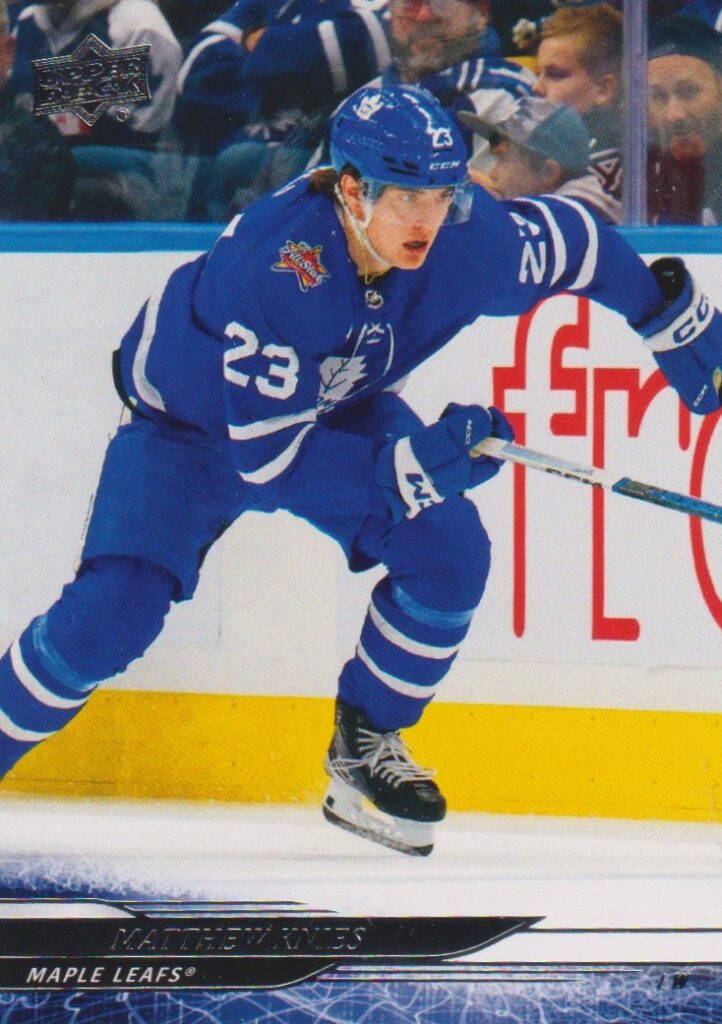 2024/25 Upper Deck Series 1 – M. Knies Tor 171