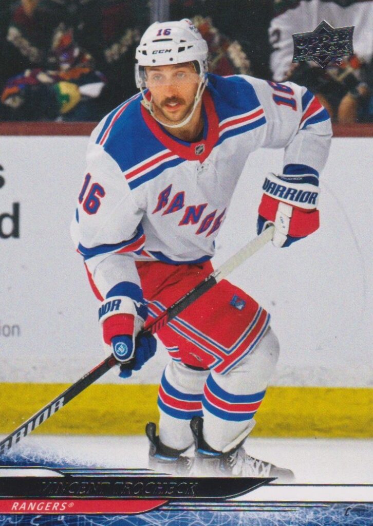 2024/25 Upper Deck Series 1 – V. Trocheck Nyr 125