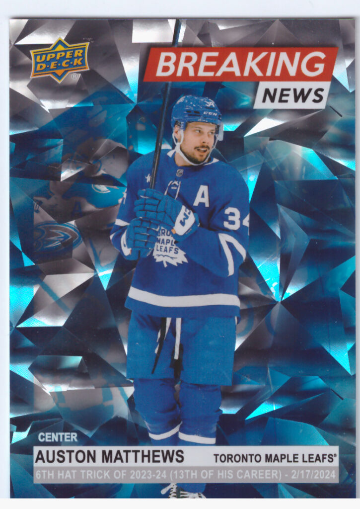 2024/25 Upper Deck Series 1 – A.Matthews Tor BN-27