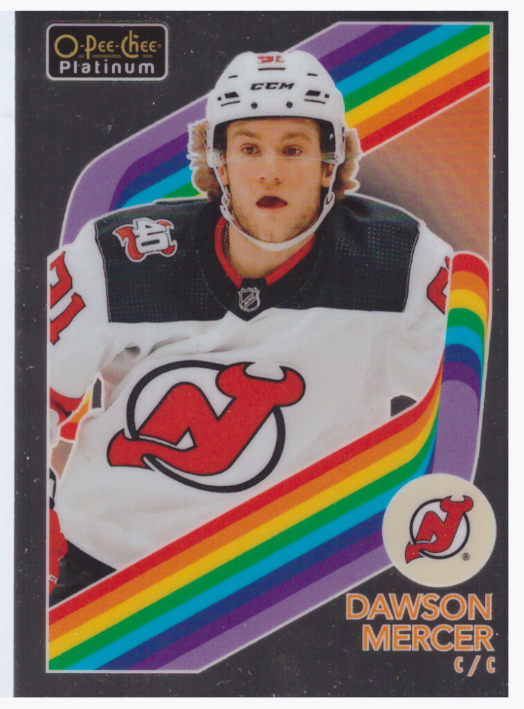 2023/24 O-Pee-Chee Platinum – D.Mercer Njd R-52