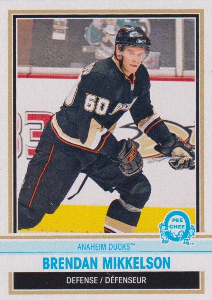 2009/10 O-Pee-Chee – B. Mikkelson Ana 58