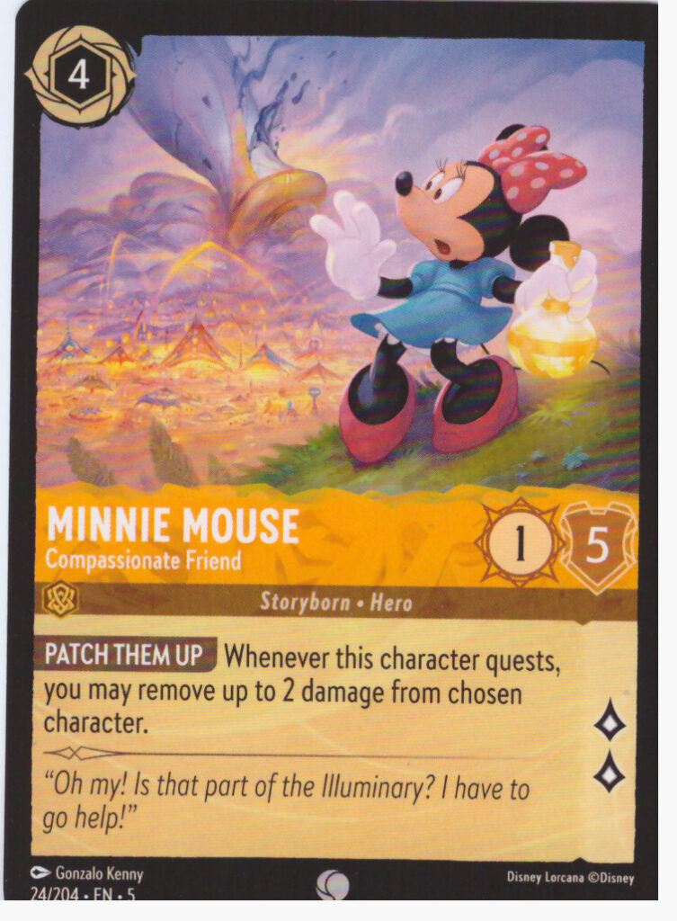 Lorcana Shimmering Skies – Minnie Mouse 24/204