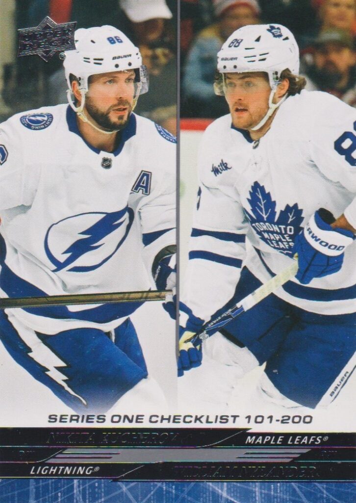 2024/25 Upper Deck Series 1 – N. Kucherov Tbl, W. Nylander Tor 200