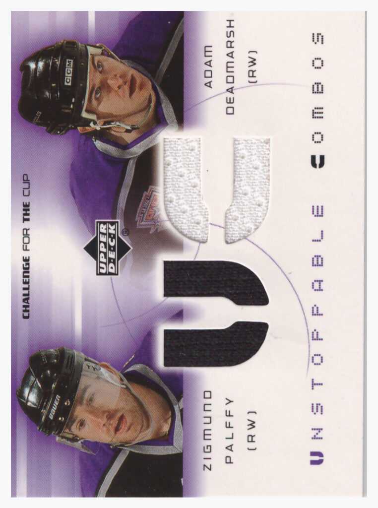 2001/02 UD Challenge for the Cup – Z.Pálffy, A.Deadmarsh Lak UC-PD