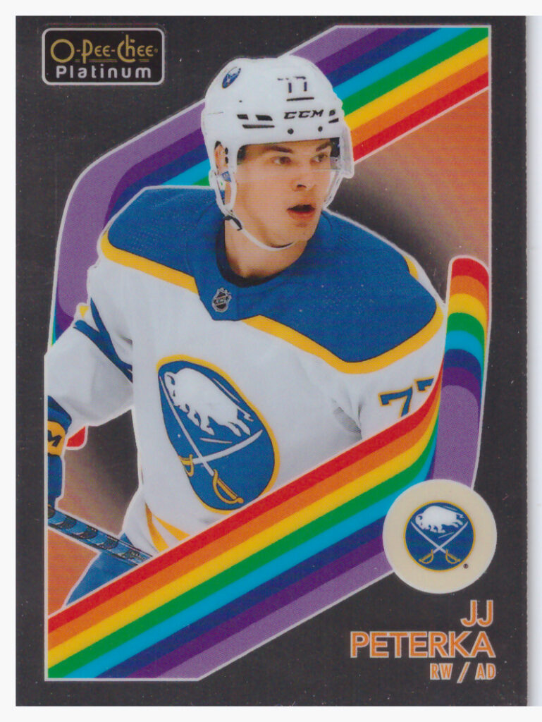 2023/24 O-Pee-Chee Platinum – J.J.Peterka Buf R-40