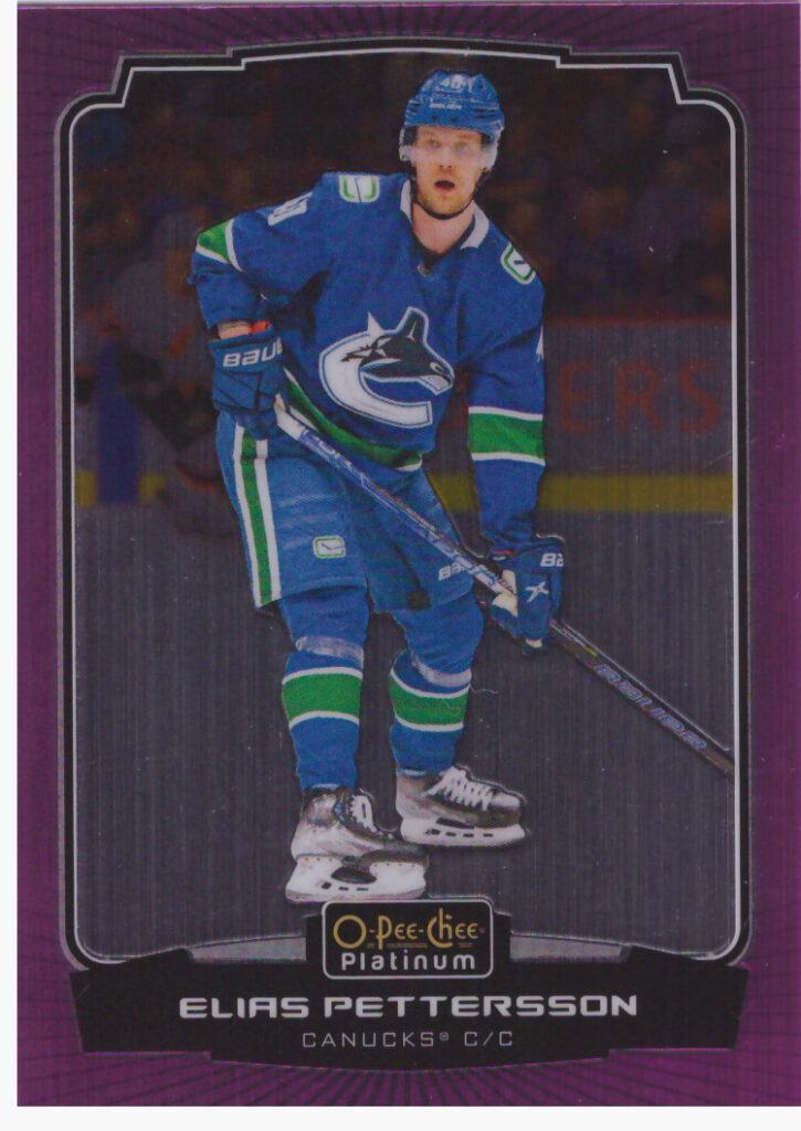 2022/23 O-Pee-Chee Platinum – E.Pettersson Van 20