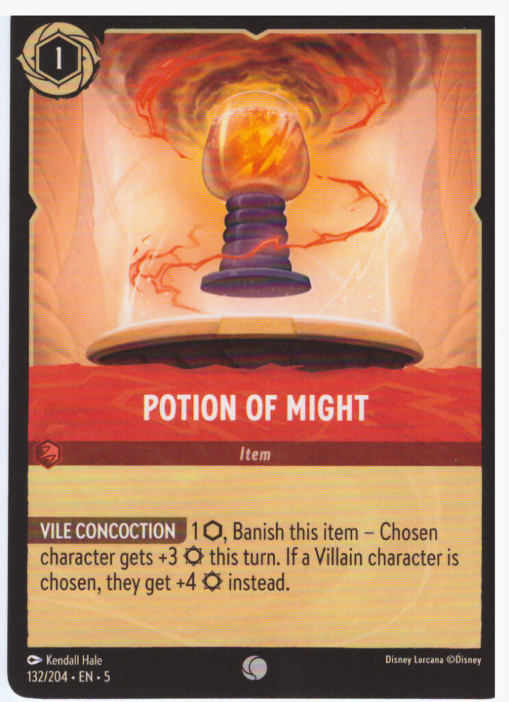 Lorcana Shimmering Skies – Potion of Might 132/204