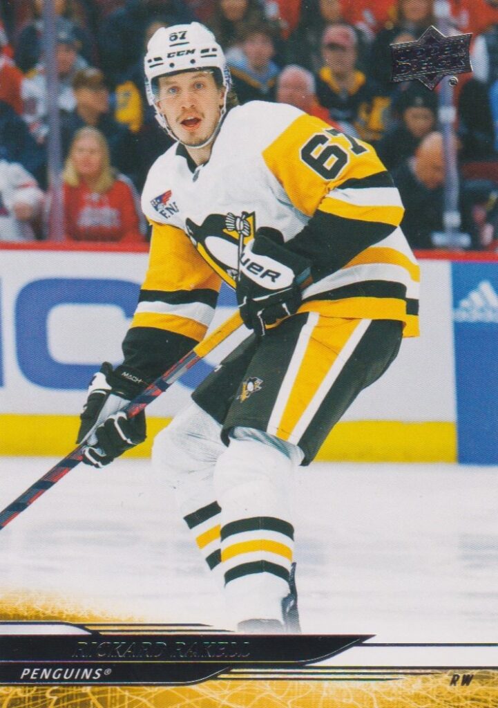 2024/25 Upper Deck Series 1 – R. Rakell Pit 142