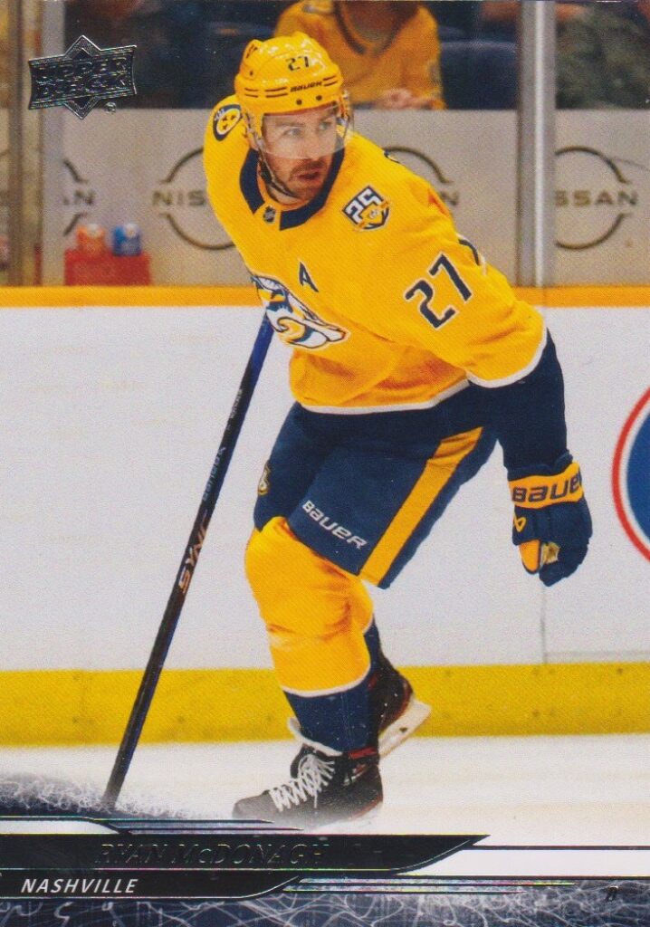 2024/25 Upper Deck Series 1 – R. McDonagh Nas 107