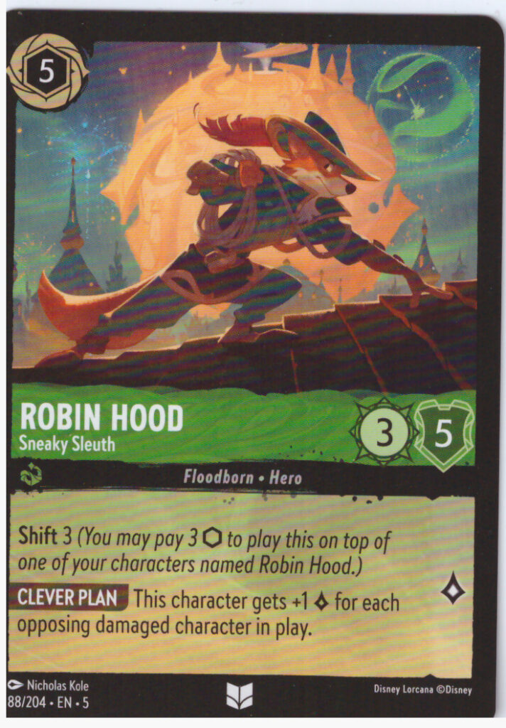 Lorcana Shimmering Skies – Robin Hood 88/204