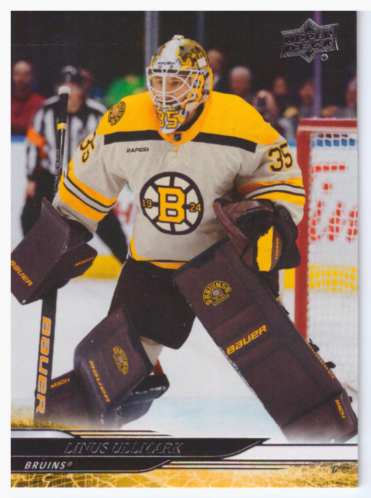 2024/25 Upper Deck Series 1 – L.Ullmark Bos 18