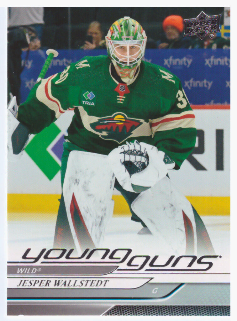 2024/25 Upper Deck Series 1 – J.Wallstedt Min 202
