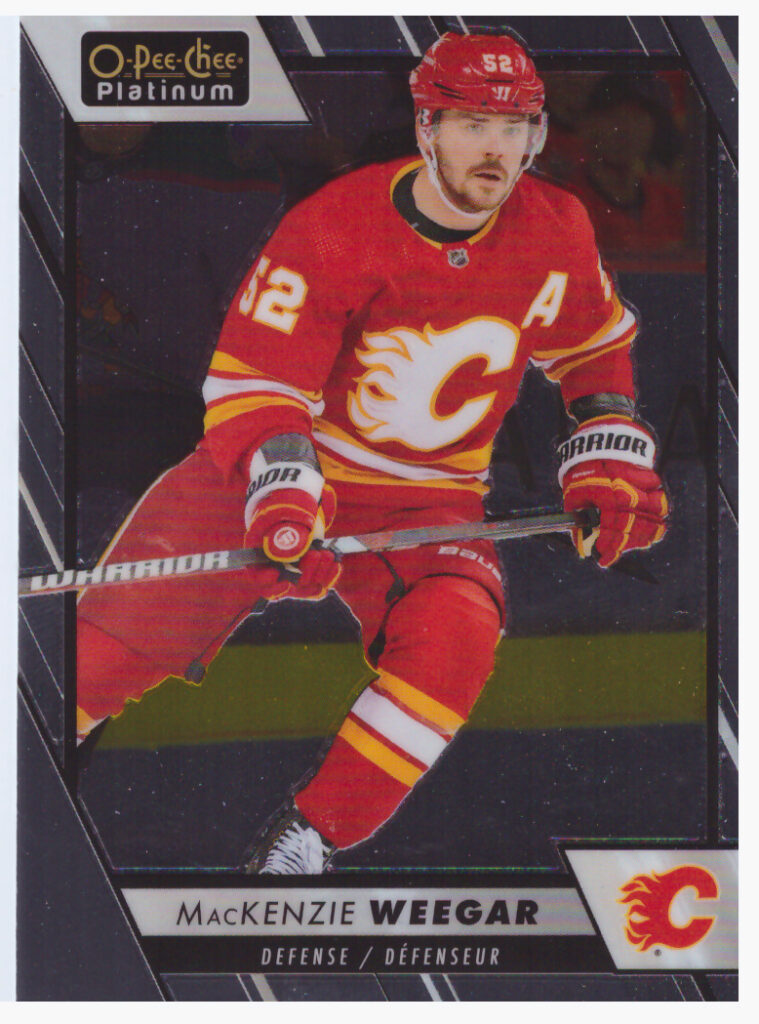 2023/24 O-Pee-Chee Platinum – M.Weegar Cal 121