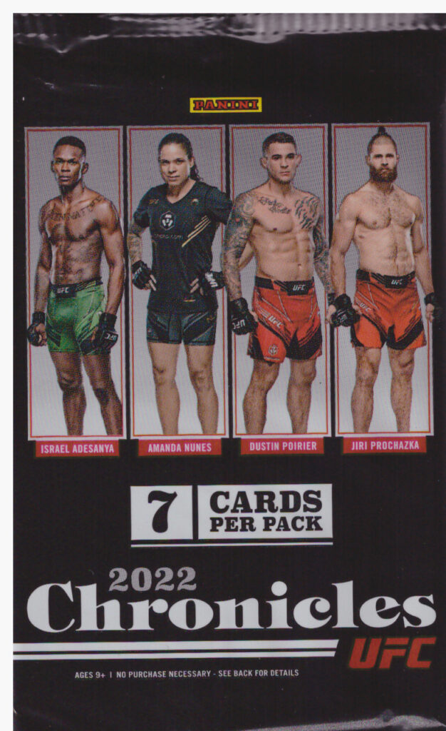 2022 Panini Chronicles UFC blaster balíček