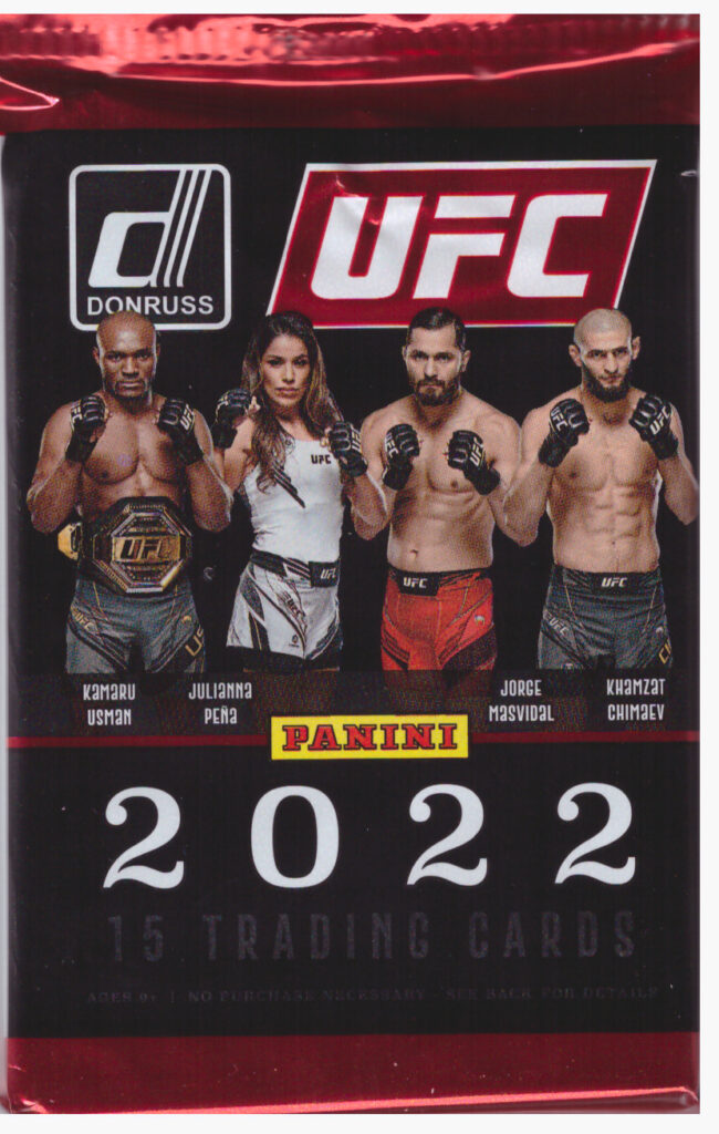 2022 Panini Donruss UFC blaster balíček