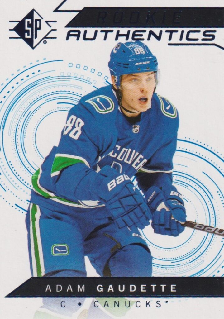 2018/19 UD SP – A. Gaudette Van 135