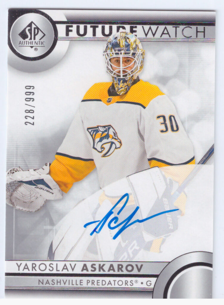 2023/24 SP Authentic – Y.Askarov Nas 116   /999