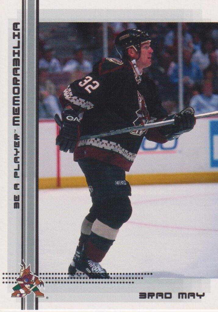 2000/01 Be a player memorabilia – B. May Pho 474