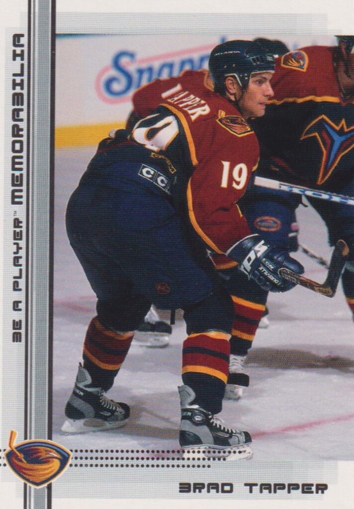 2000/01 Be a player memorabilia – B. Tapper Atl 437