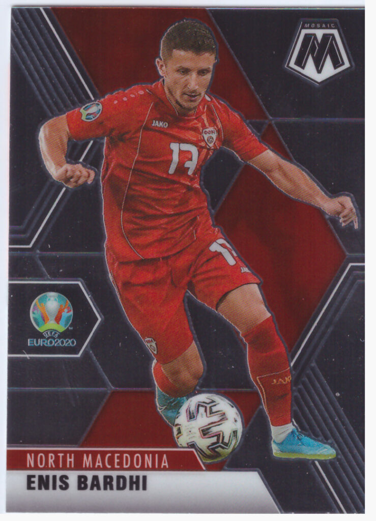 2021 Panini Mosaic EURO 2020 – E.Bardhi North Macedonia 60
