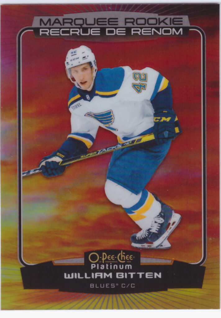 2022/23 O-Pee-Chee Platinum – W.Bitten Stl 275
