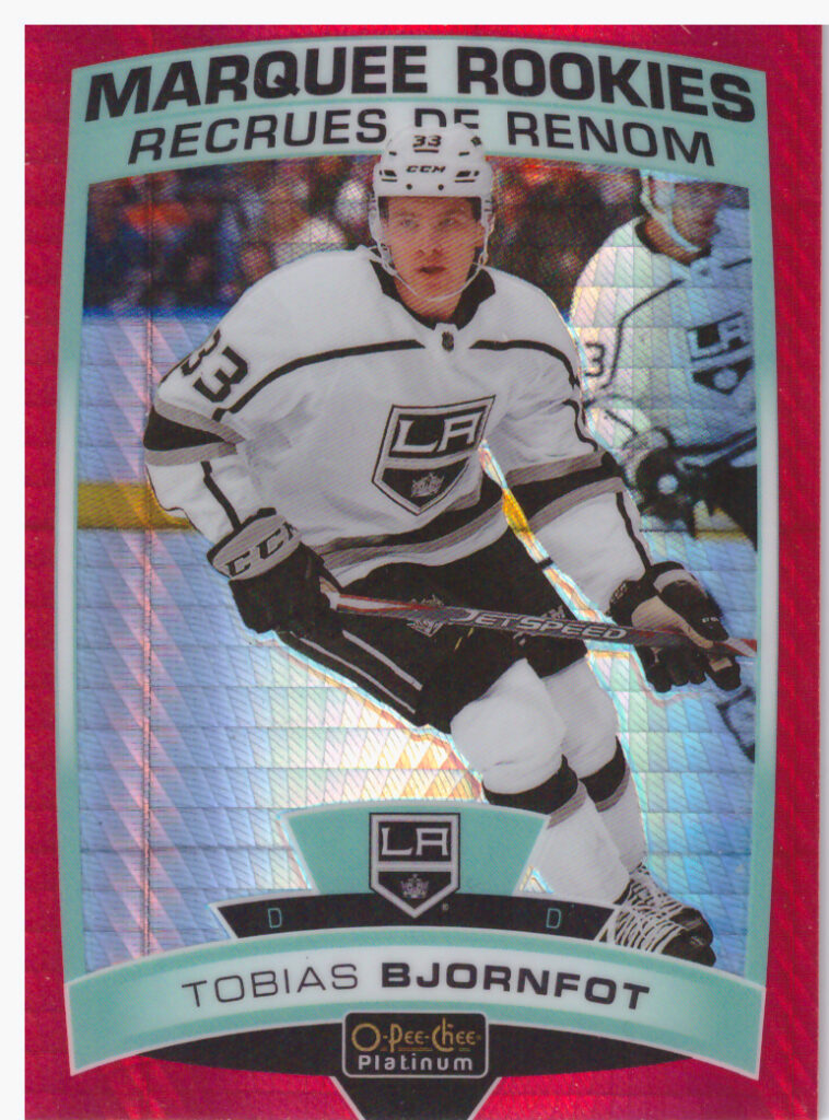 2019/20 O-Pee-Chee Platinum – T.Bjornfot Lak 196   /199